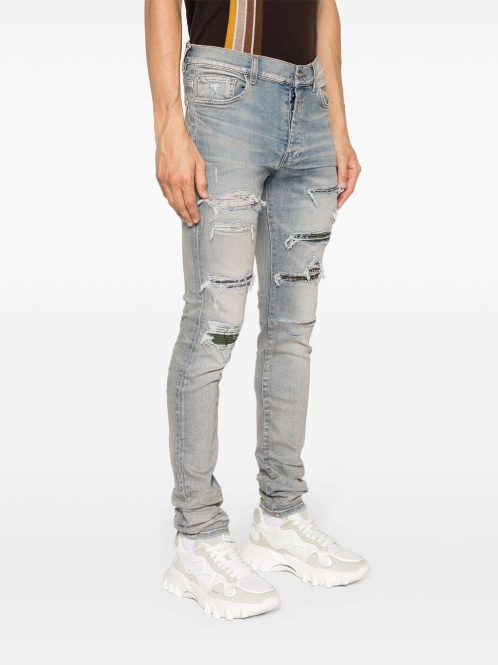Trasher ripped skinny jeans - 3