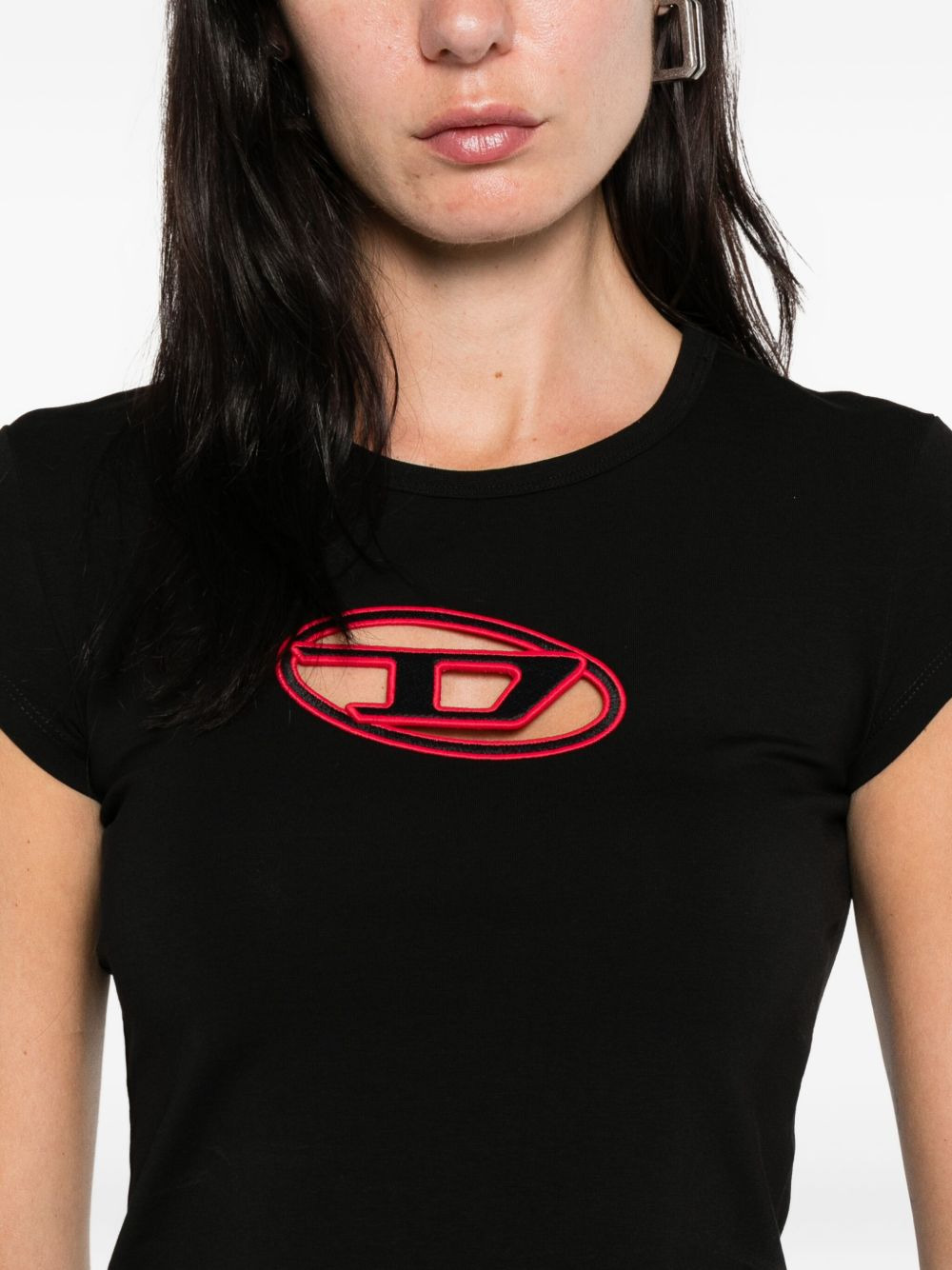 logo-detail short-sleeve top - 5