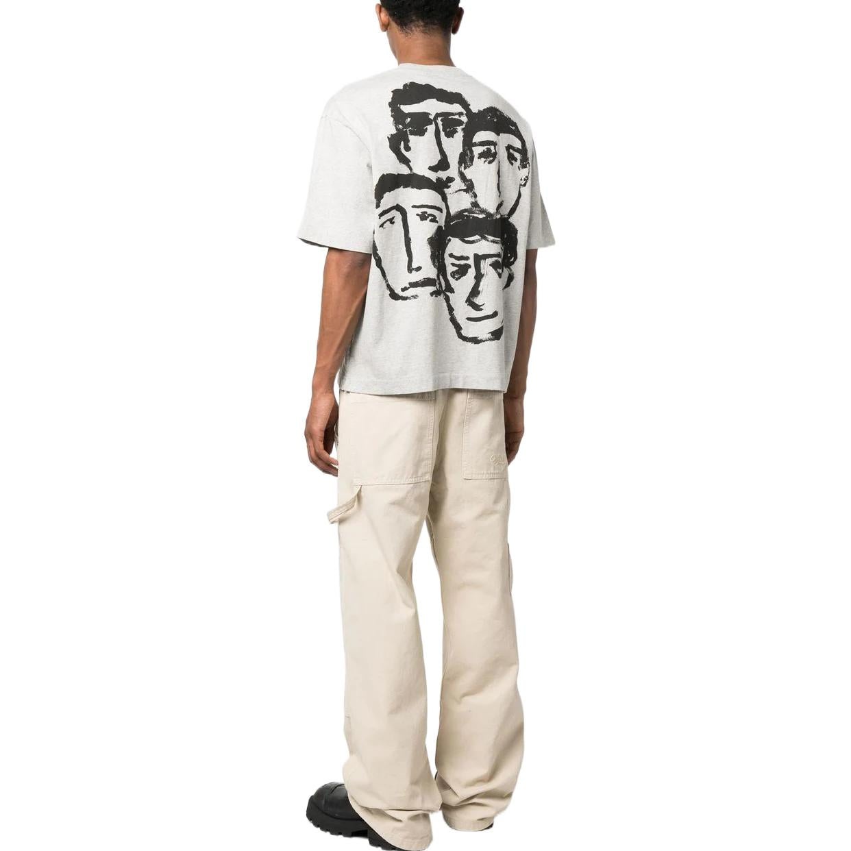 Off-White Crew Neck Tee OMAA120S23JER0050810 - 3