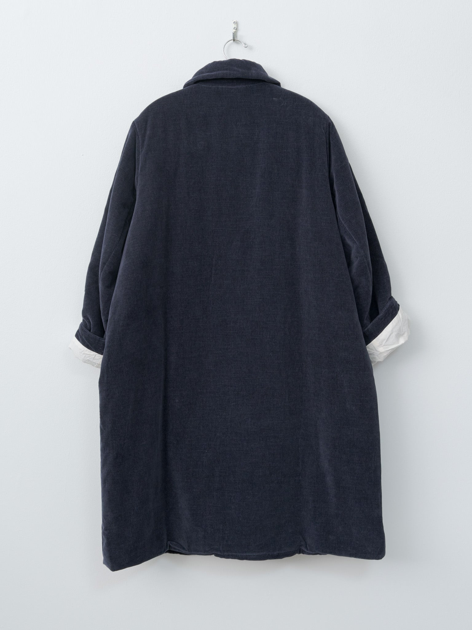 Milu Coat L VELVET - Navy - 9
