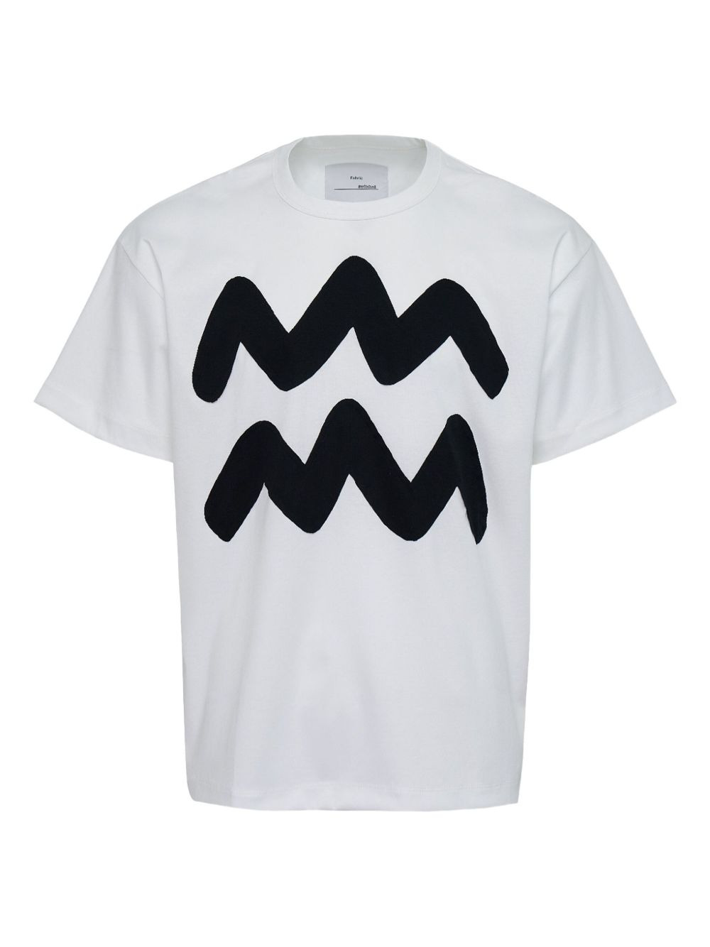 wave-graphic T-shirt - 1
