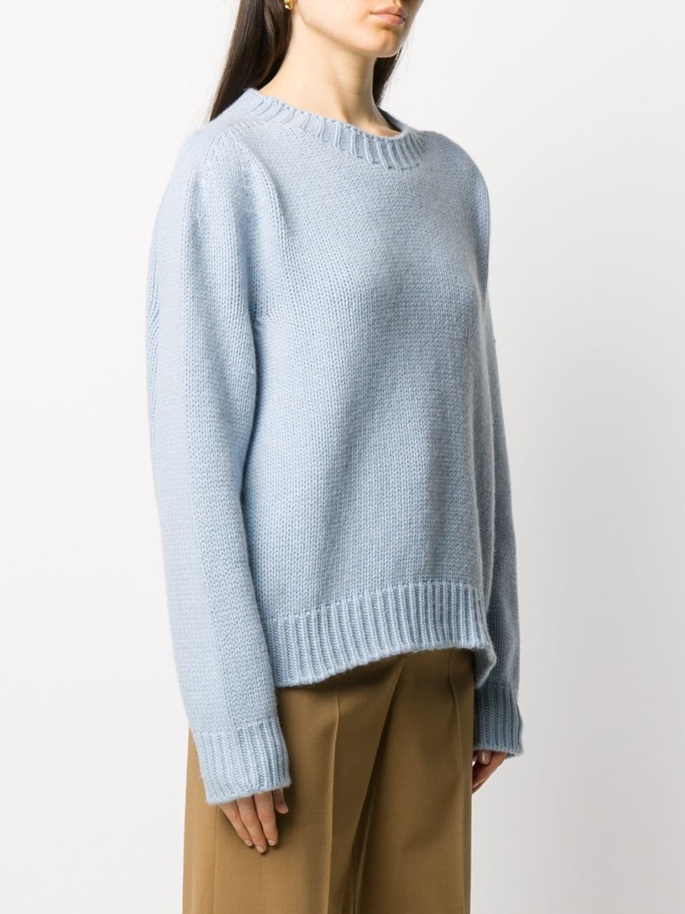 cashmere long-sleeve jumper - 3