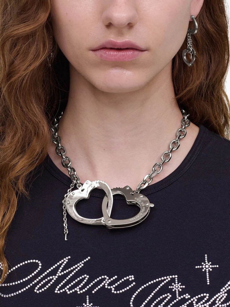 Marc Jacobs Marc Jacobs Heart Handcuff Necklace outlook
