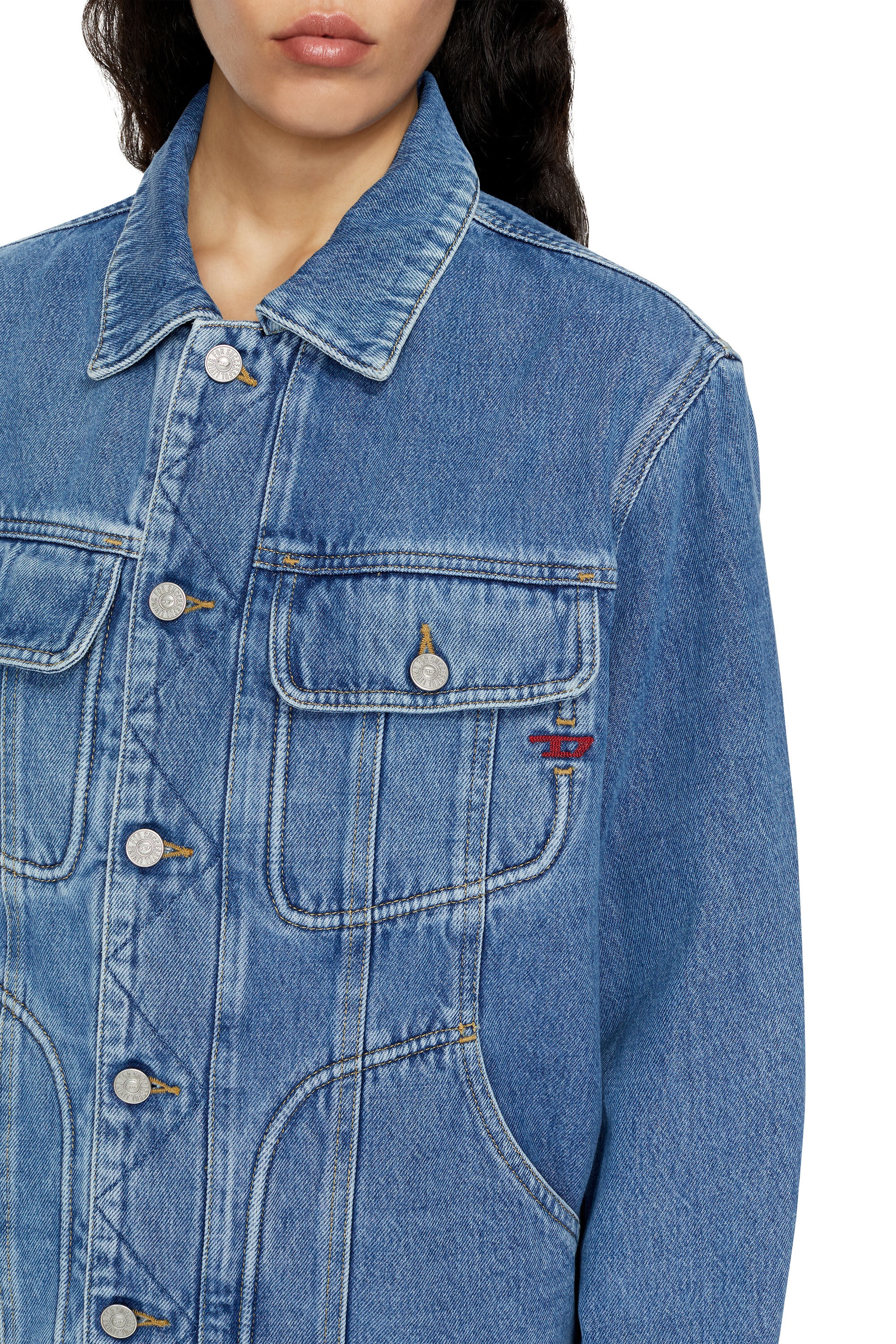 D-RILEY TRUCKER JACKET - 4