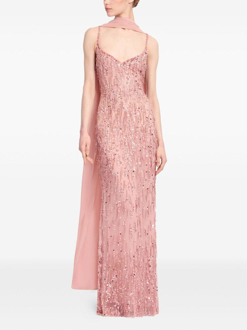 ELIE SAAB bead-embellished maxi dress outlook