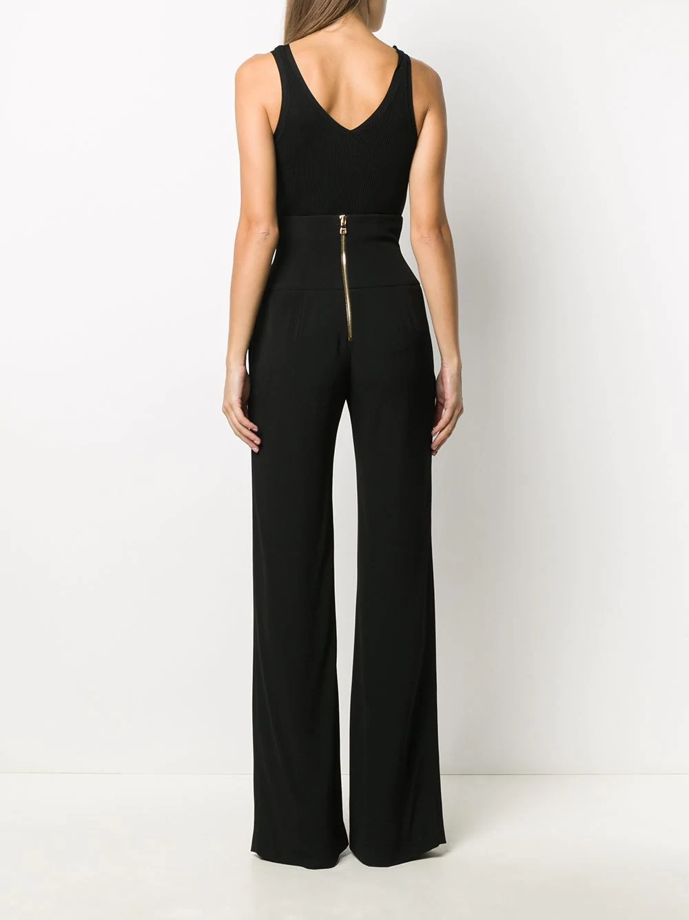 high waist corset trousers - 4