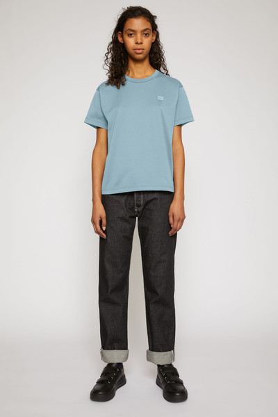 Acne Studios Classic fit t-shirt mineral blue outlook