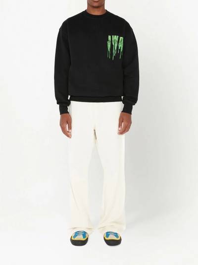 JW Anderson intarsia-knit logo jumper outlook