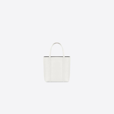 BALENCIAGA Women's Everyday Xxs Tote Bag in White outlook