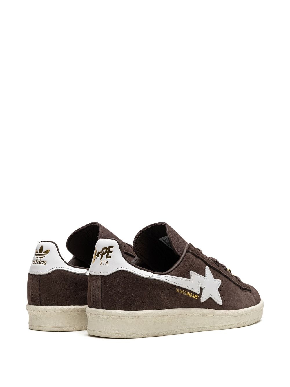 x BAPE Campus 80s "Brown" sneakers - 3