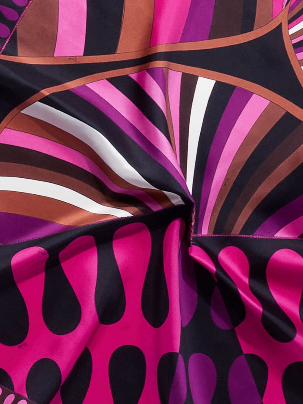 large Iride Leocorno-print silk scarf - 2