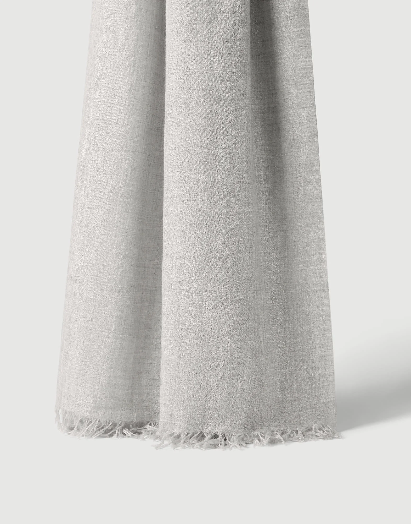 Cashmere and silk scarf - 1