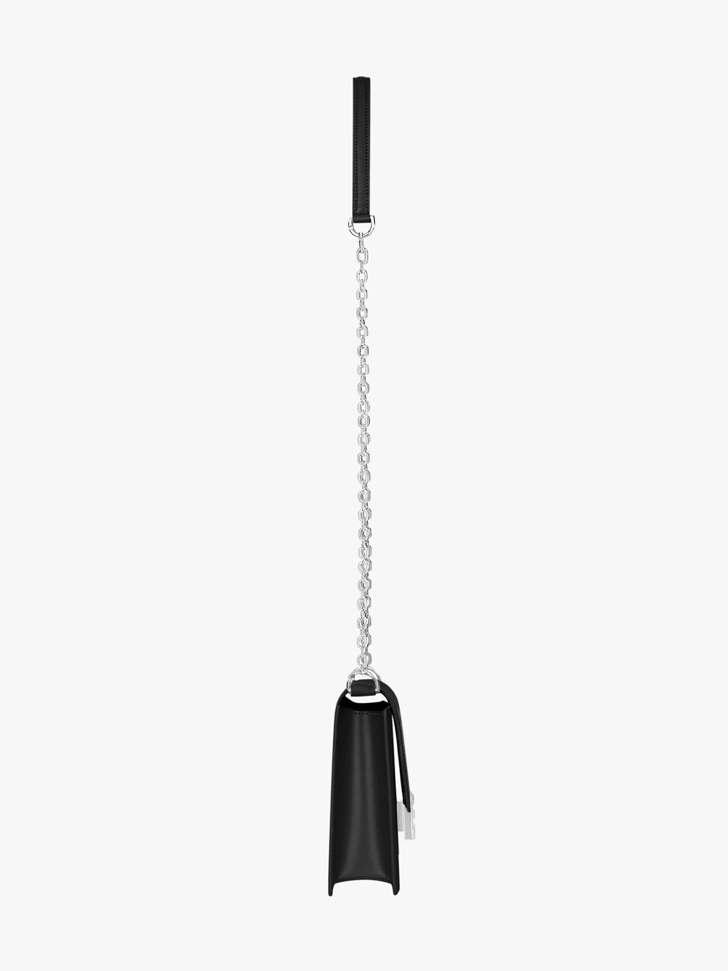 MEDIUM 4G BAG IN BOX LEATHER WITH CHAIN - 4