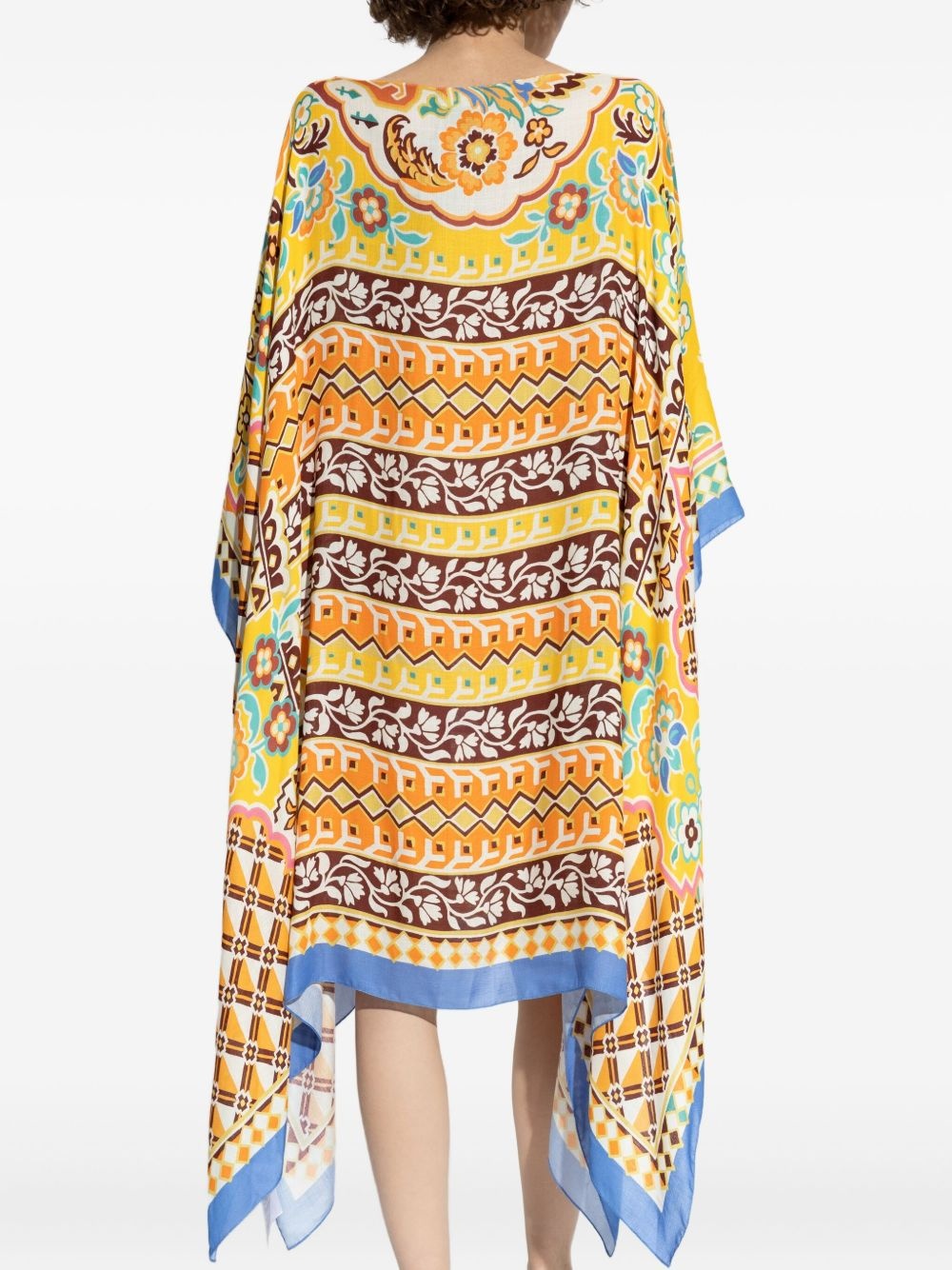 floral-print beach dress - 4