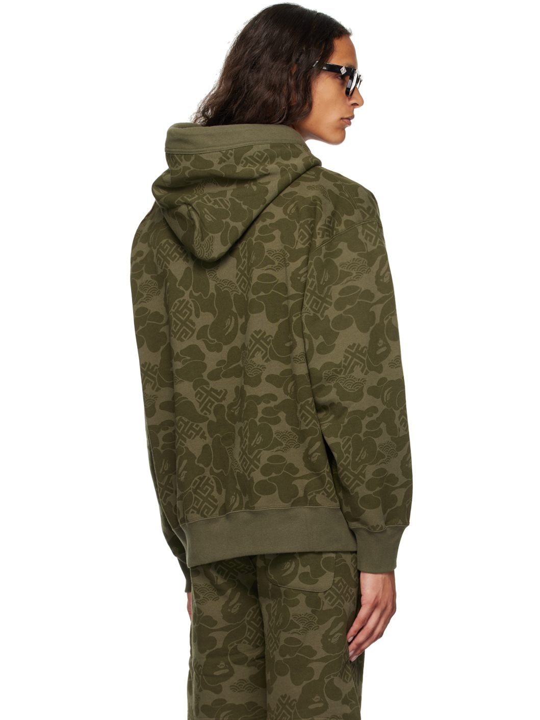 Khaki Asia Camo Hoodie - 3