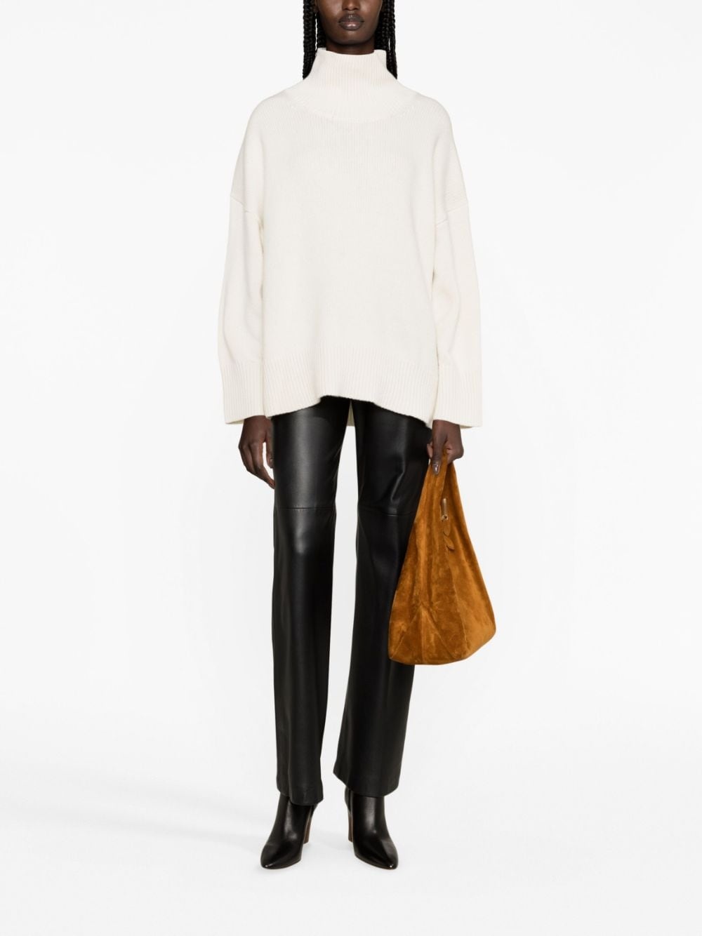 cashmere roll-neck sweater - 2