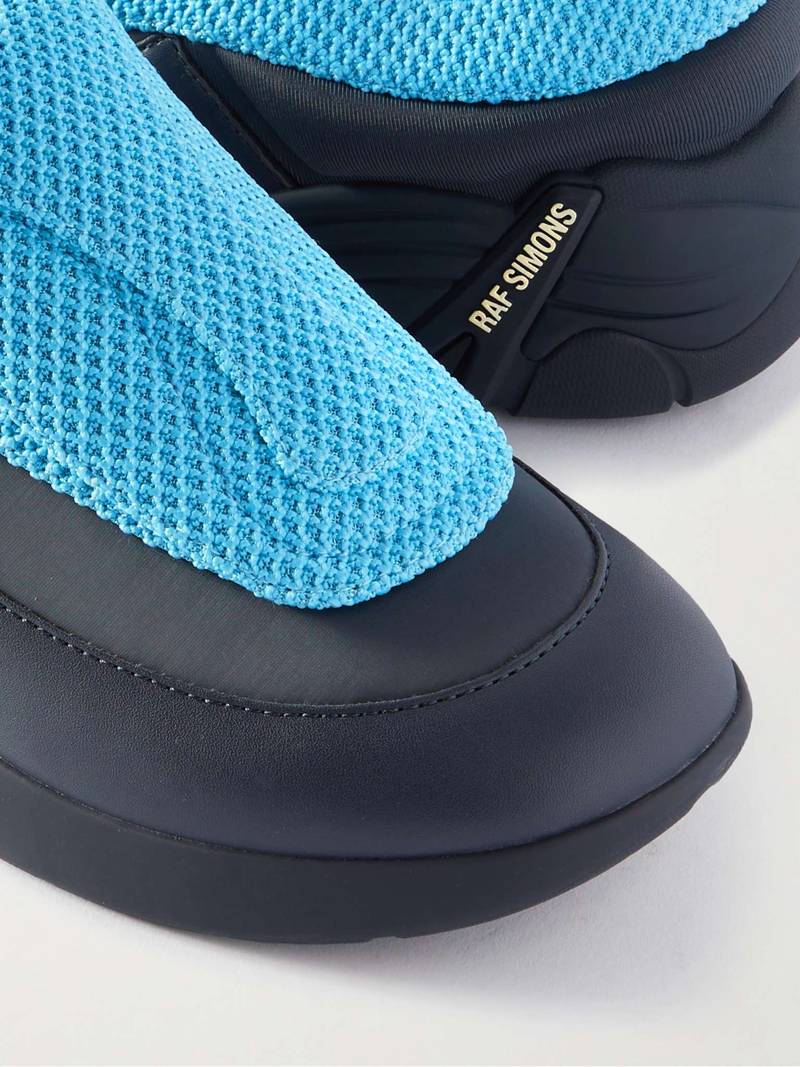 Antei Mesh, Faux Leather and Nylon Sneakers 6