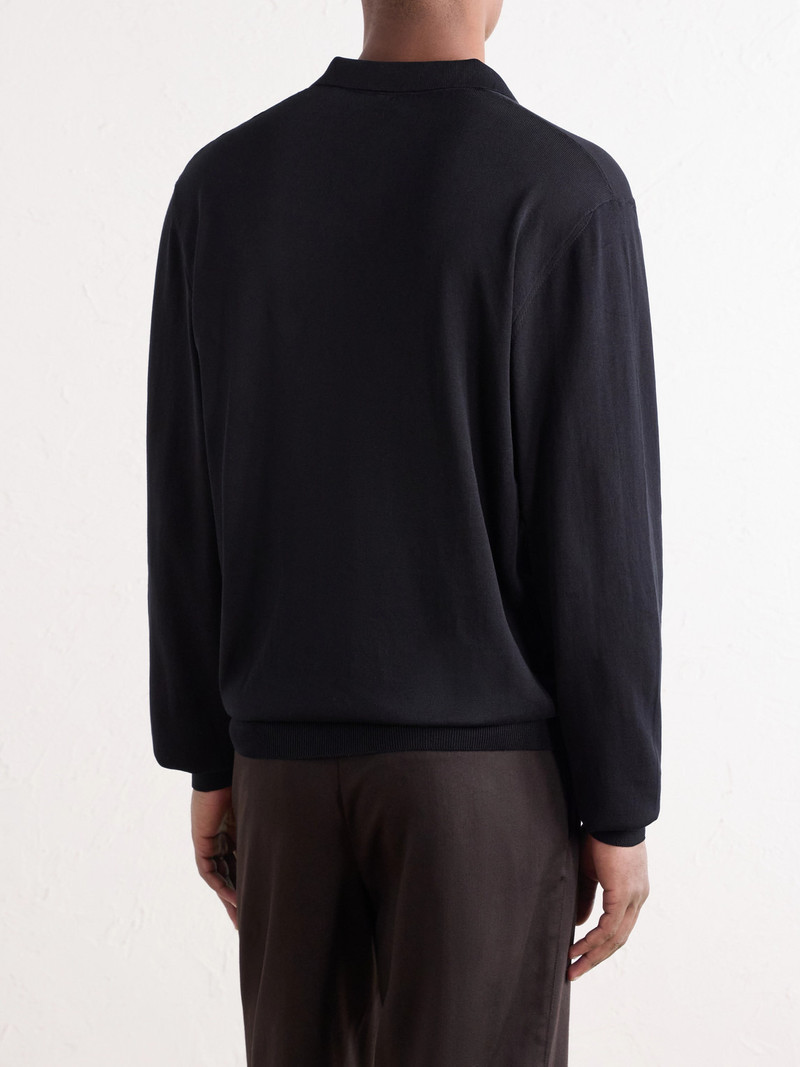 Sea Island Cotton Polo Shirt 4