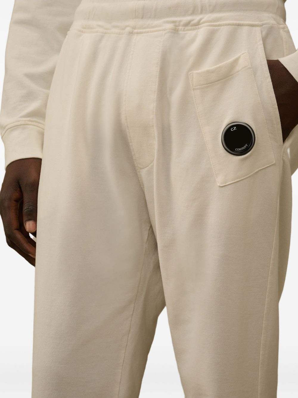 pocket-detail drawstring trousers - 5