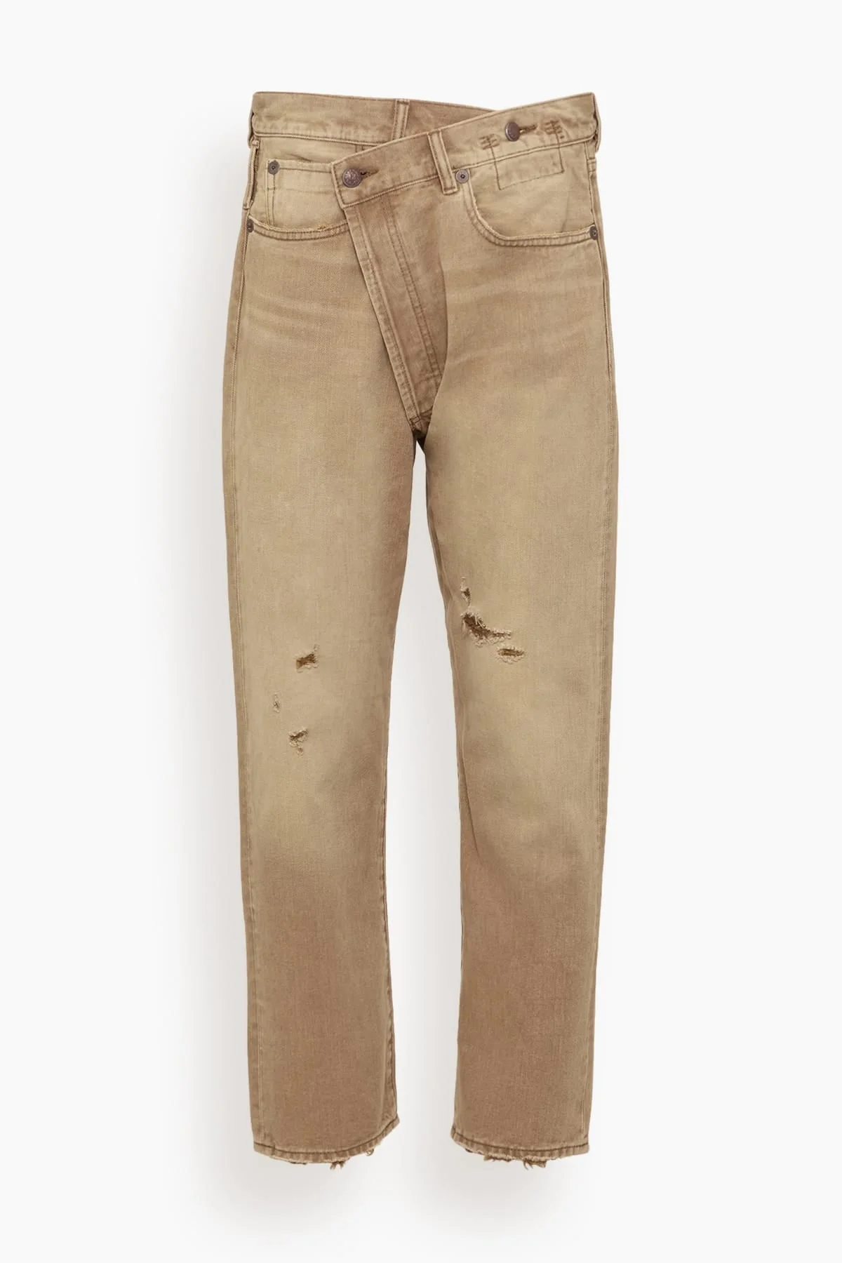 Crossover Jean in Ash Khaki - 1