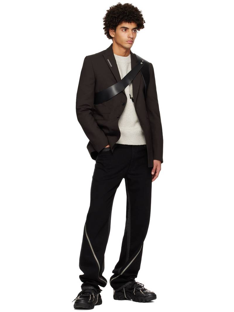 HELIOT EMIL™ Brown Rig Tailored Blazer outlook