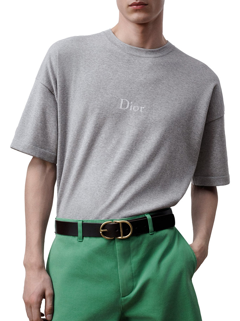 T-SHIRT WITH DIOR SIGNATURE OVERSIZED FIT 3