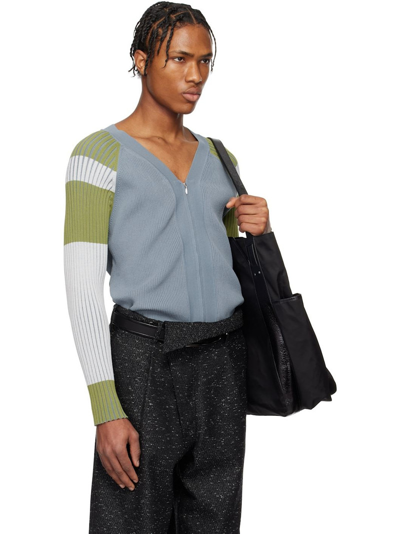 Blue & Green Inex Cardigan 2