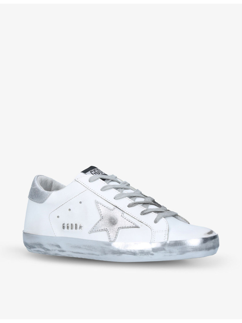 Women’s Superstar 80185 leather low-top trainers 3