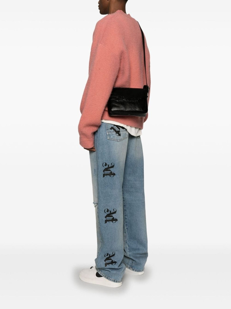 Off-White Bookish leather messenger bag outlook