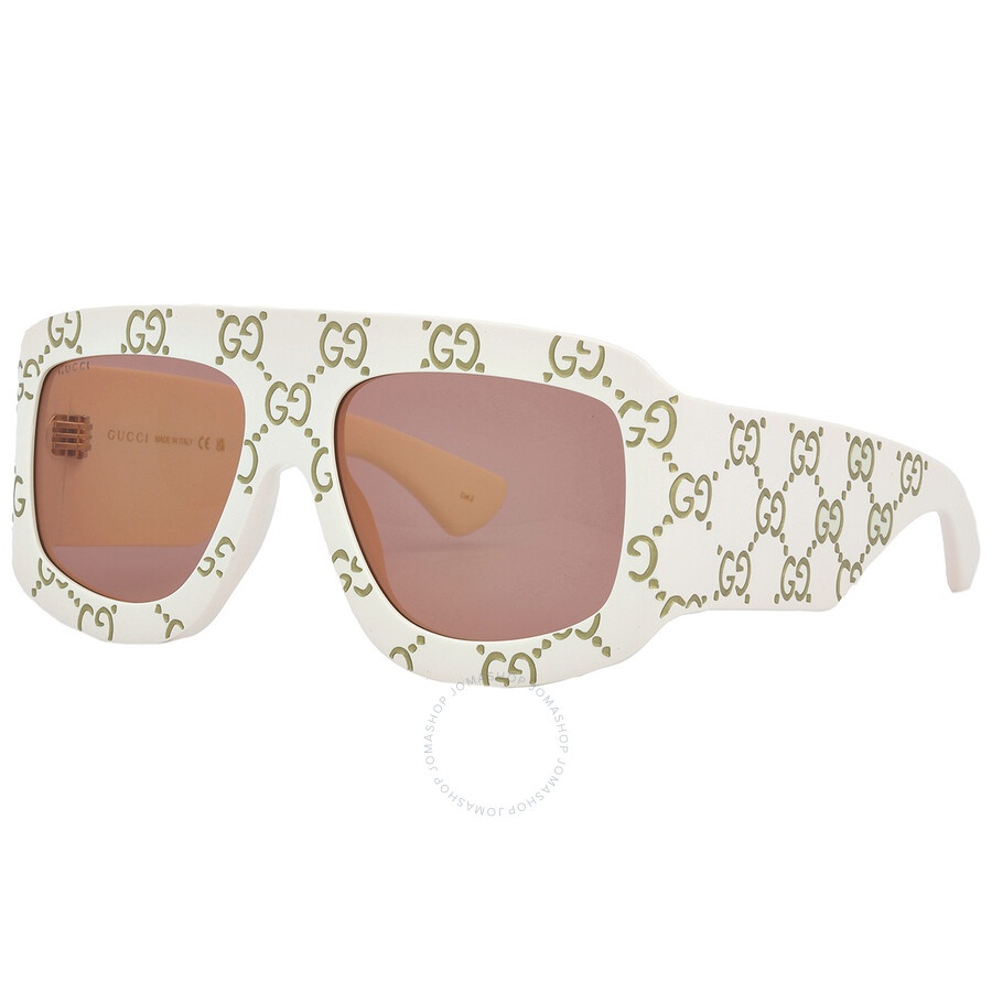 Gucci Orange Mask Men's Sunglasses GG0983S 001 59 - 5