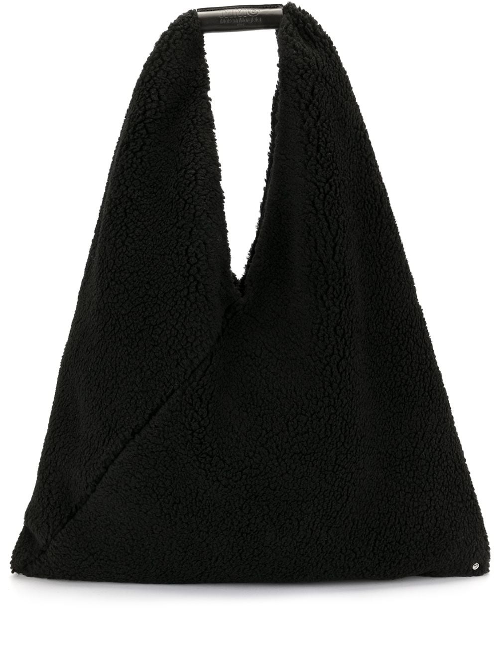 Japanese shearling effect tote bag - 1