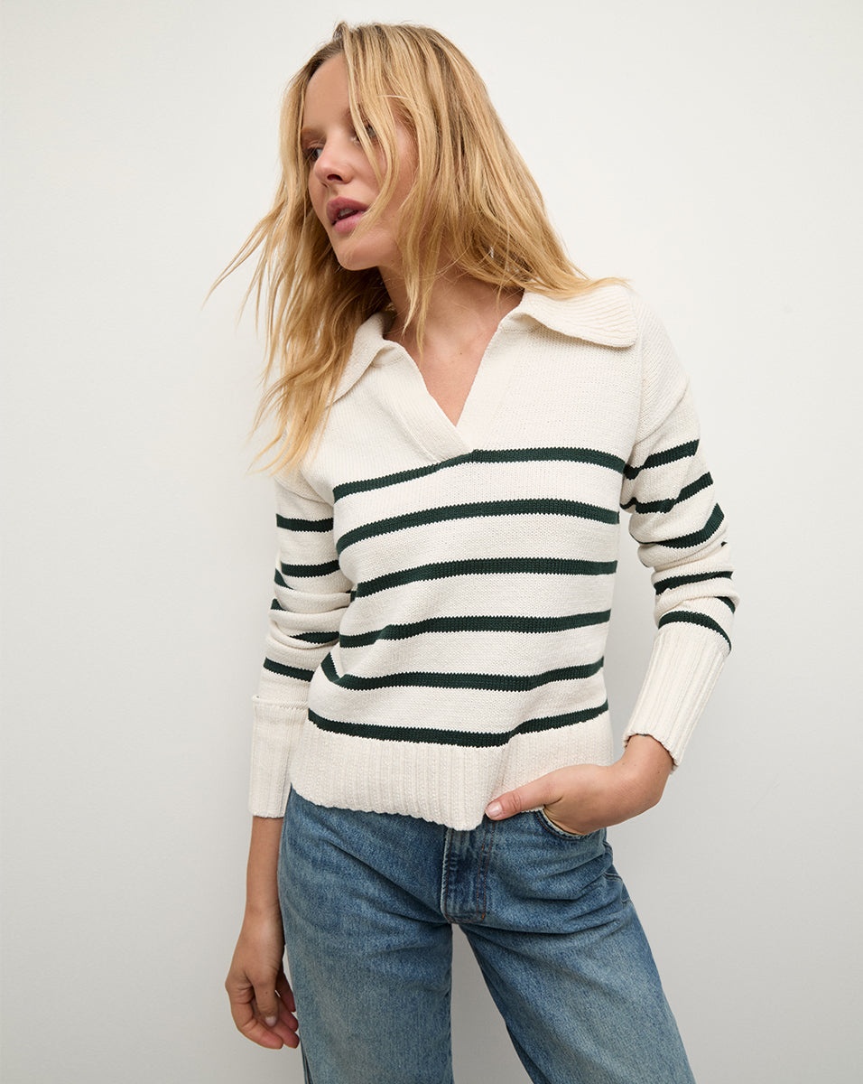 JOVIE STRIPED SWEATER - 2