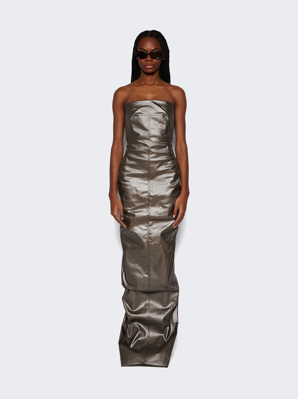 Bustier Gown Gun Metal - 3