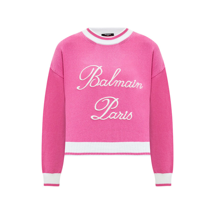 Balmain Signature Knit Jumper - 5