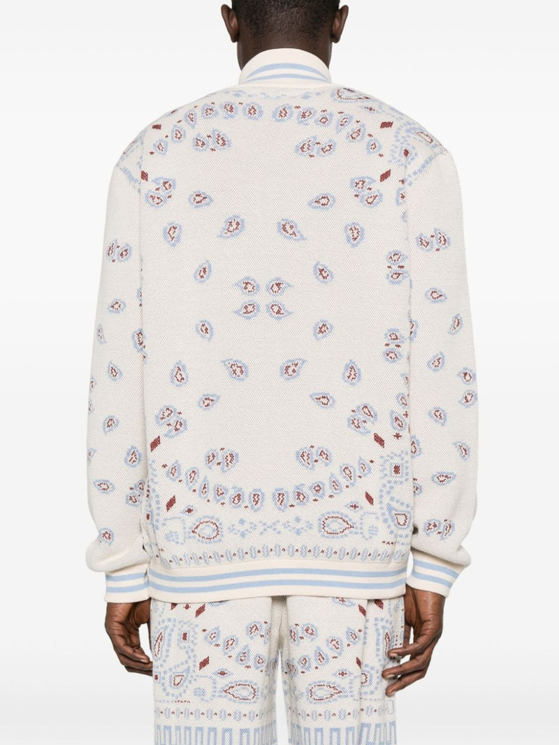 bandana-print bomber jacket 4