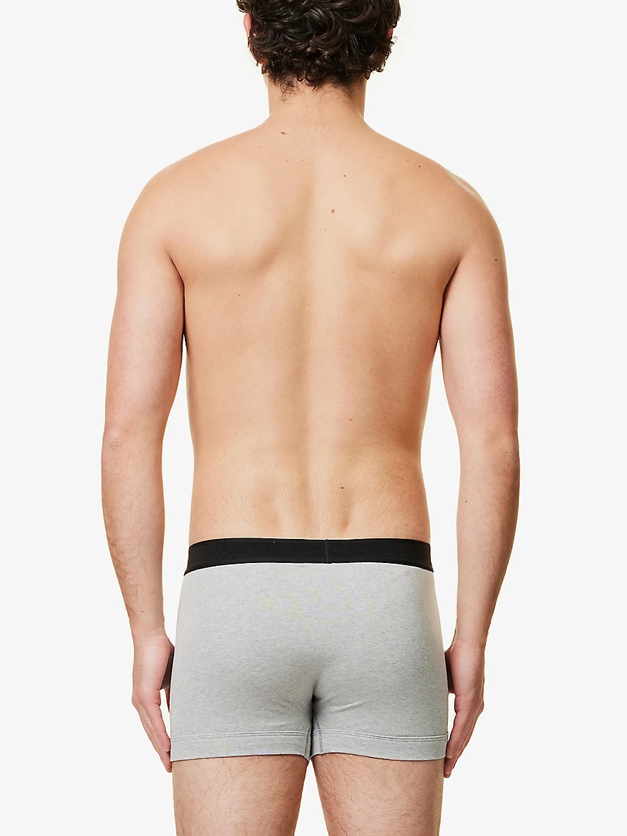 Logo-embroidered cotton-blend jersey boxers - 3