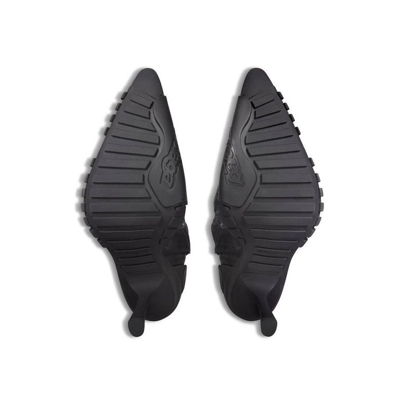 Women's Biker 90mm Over-the-knee Boot in Black 6