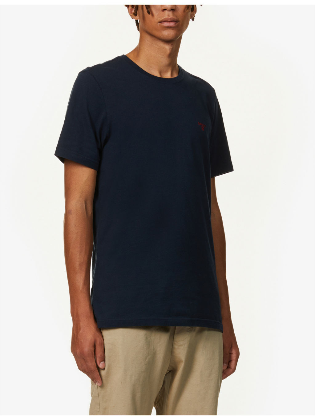 Basic branded cotton-jersey T-shirt - 2