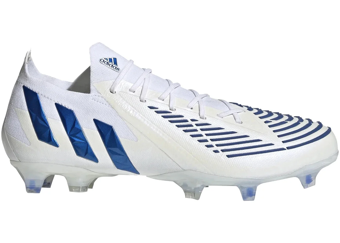 adidas Predator Edge.1 Low FG White Hi-Res Blue - 1