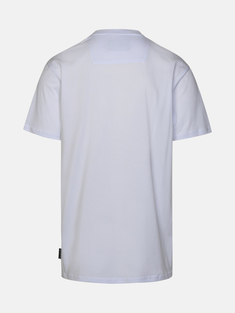 PHILIPP PLEIN WHITE COTTON T-SHIRT outlook