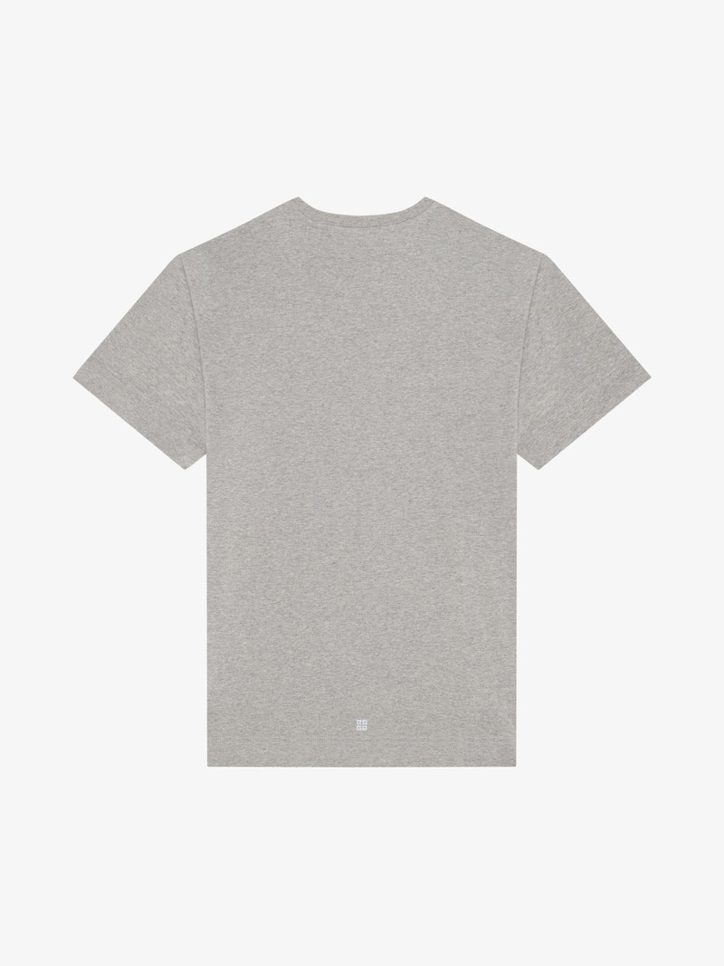 Givenchy OVERSIZED T-SHIRT IN COTTON WITH REFLECTIVE ARTWORK outlook