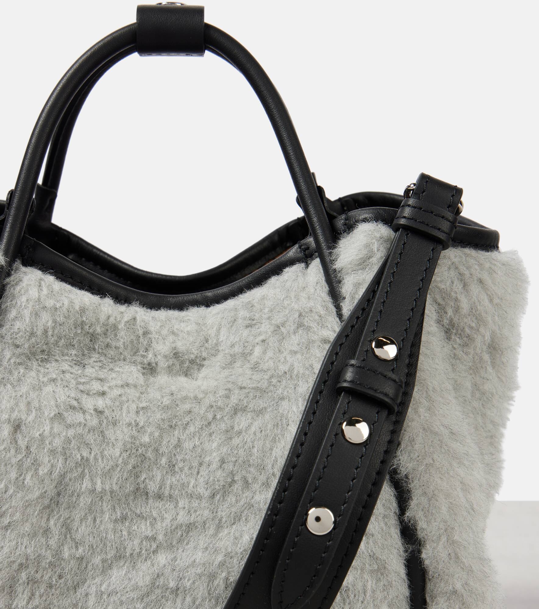 Marine Small teddy tote bag - 6