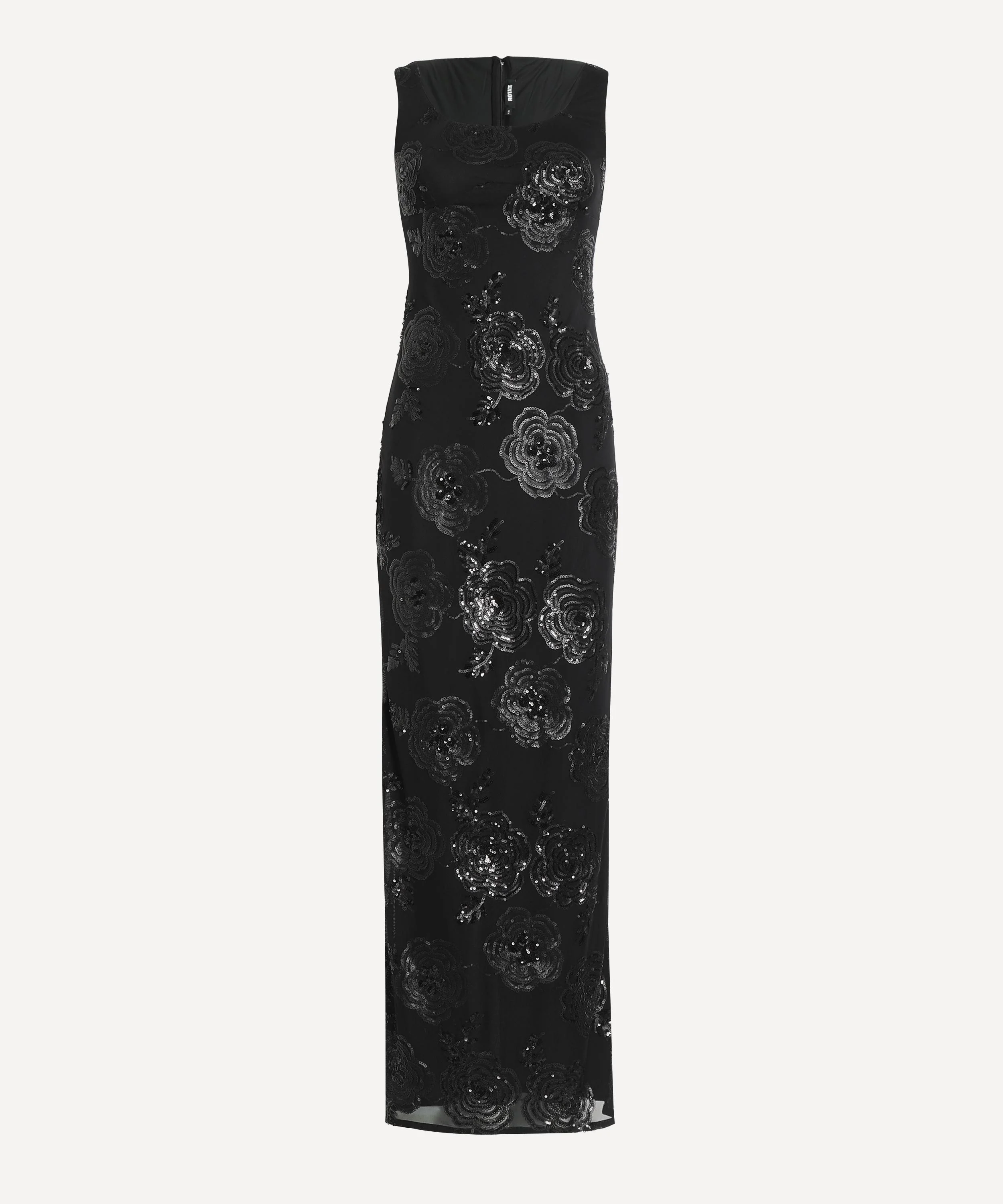 Sequin Fitted Maxi Dress - 1