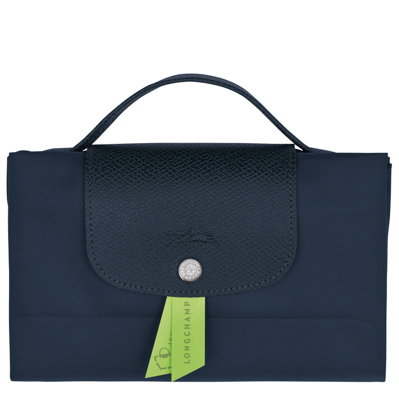 Le Pliage Green S Briefcase Navy - Recycled canvas 5