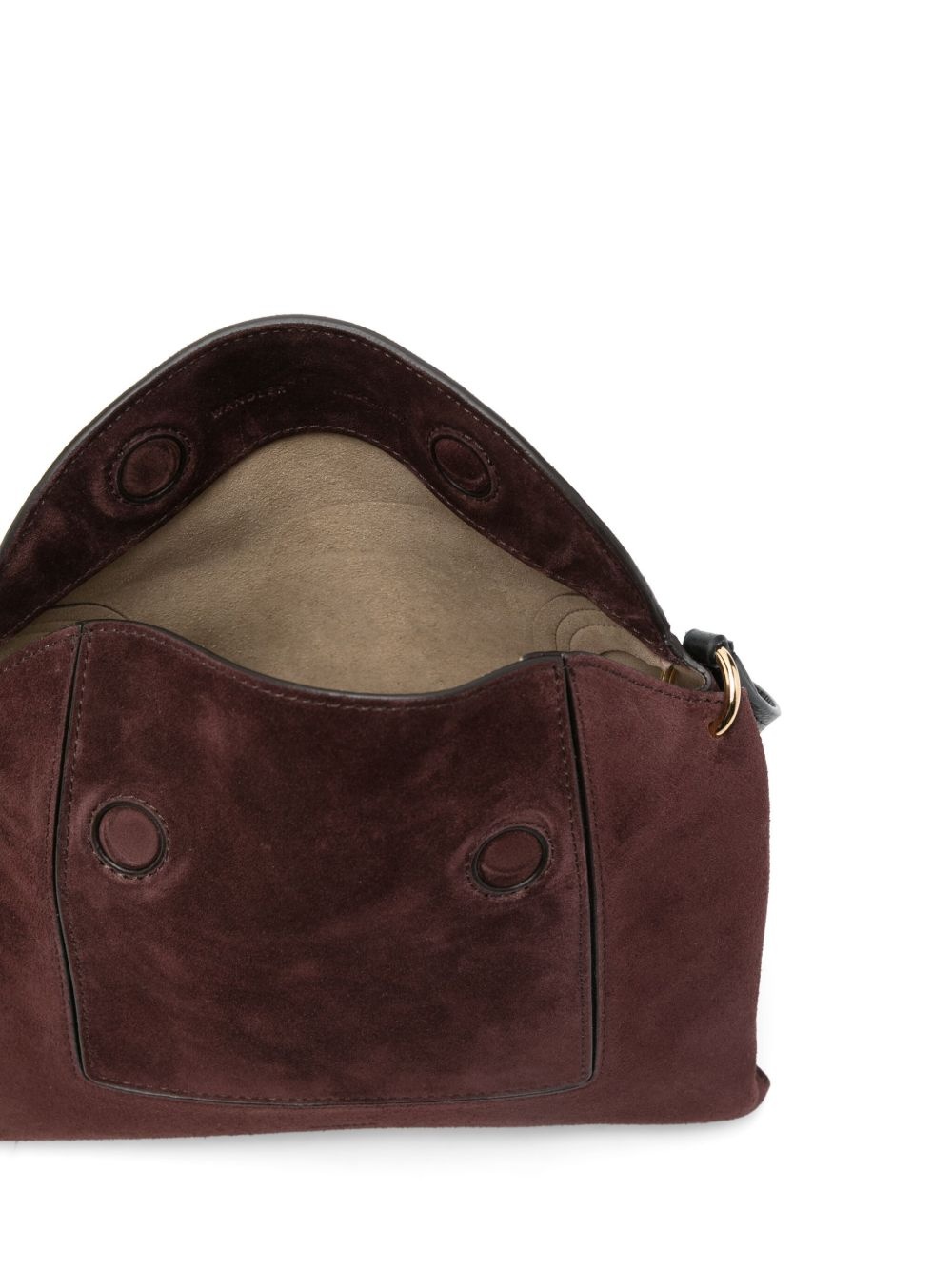 suede shoulder bag - 5