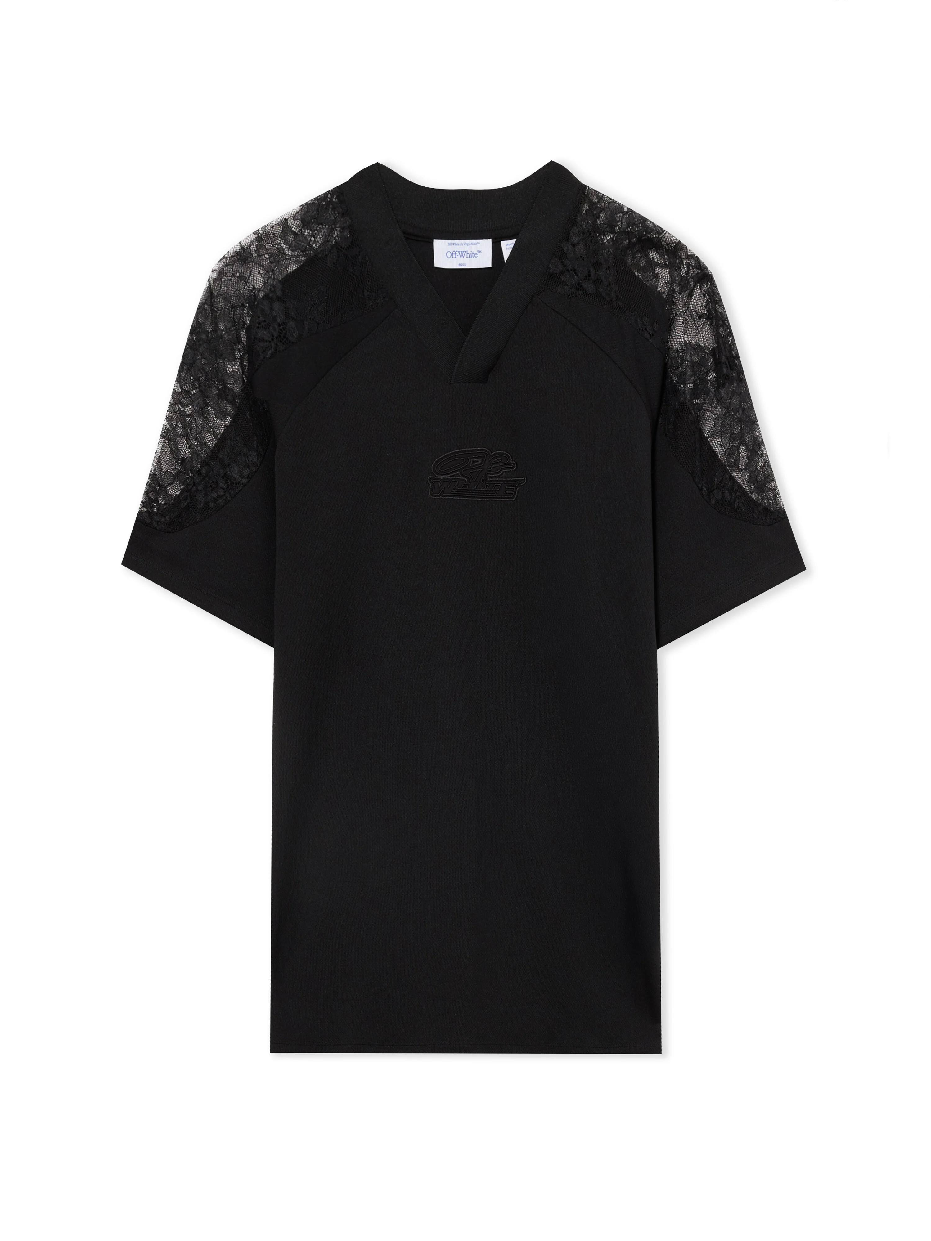 Lace Insert Soccer Dress - 1