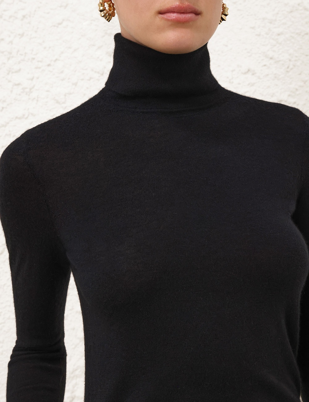 CLASSIC TURTLE NECK SWEATER - 5