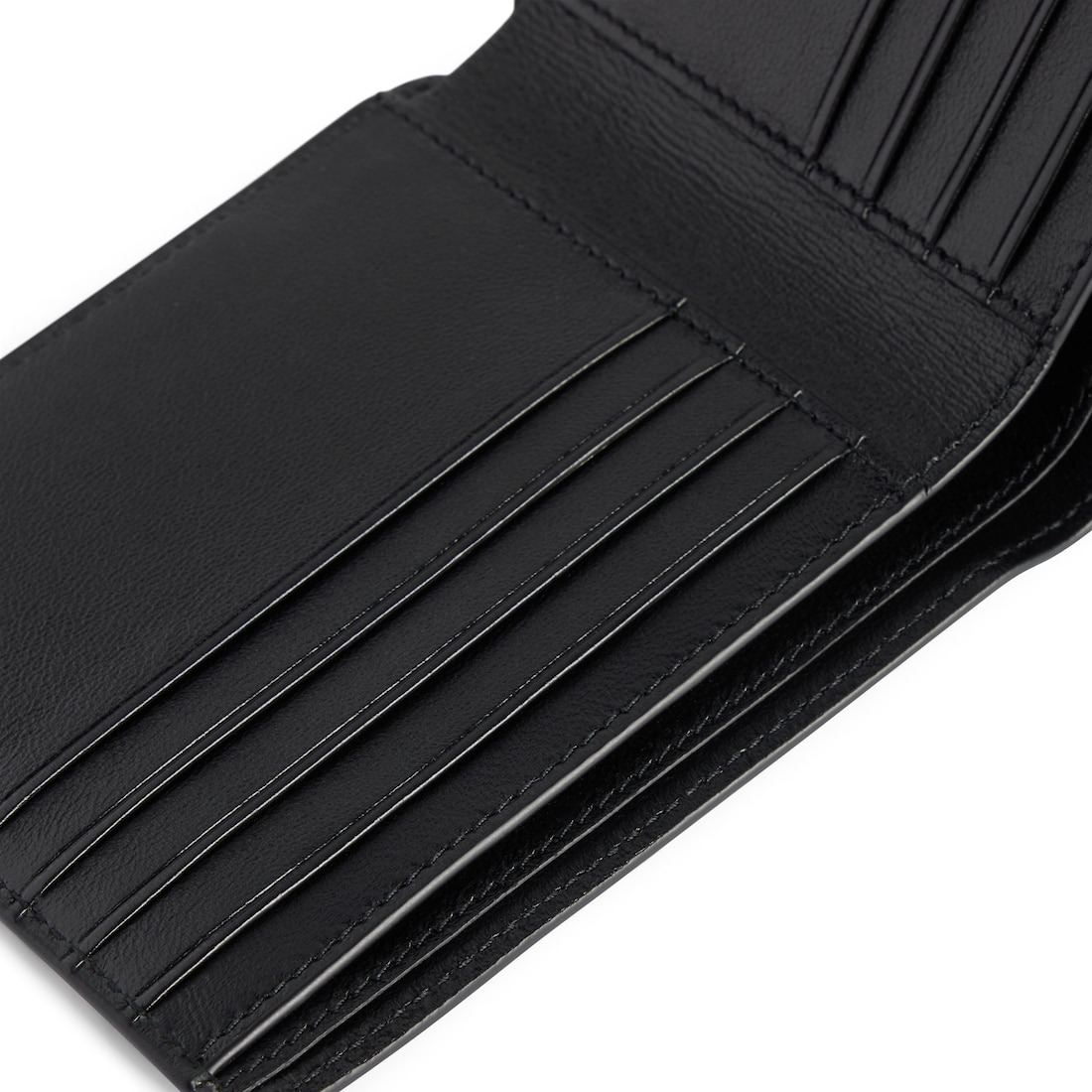 Men's Cash Square Folded Wallet in Black/multicolor - 4