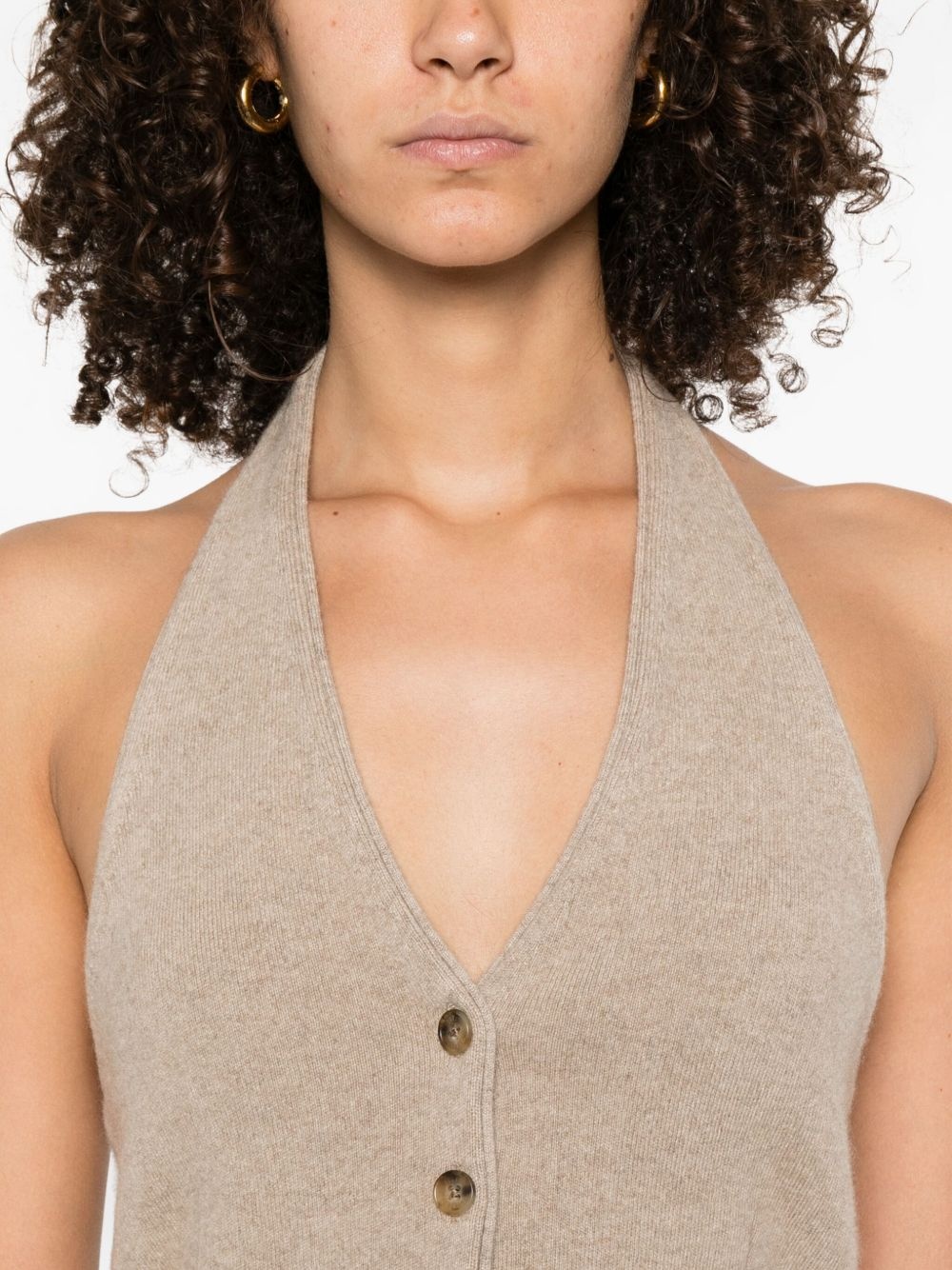 halterneck vest - 5