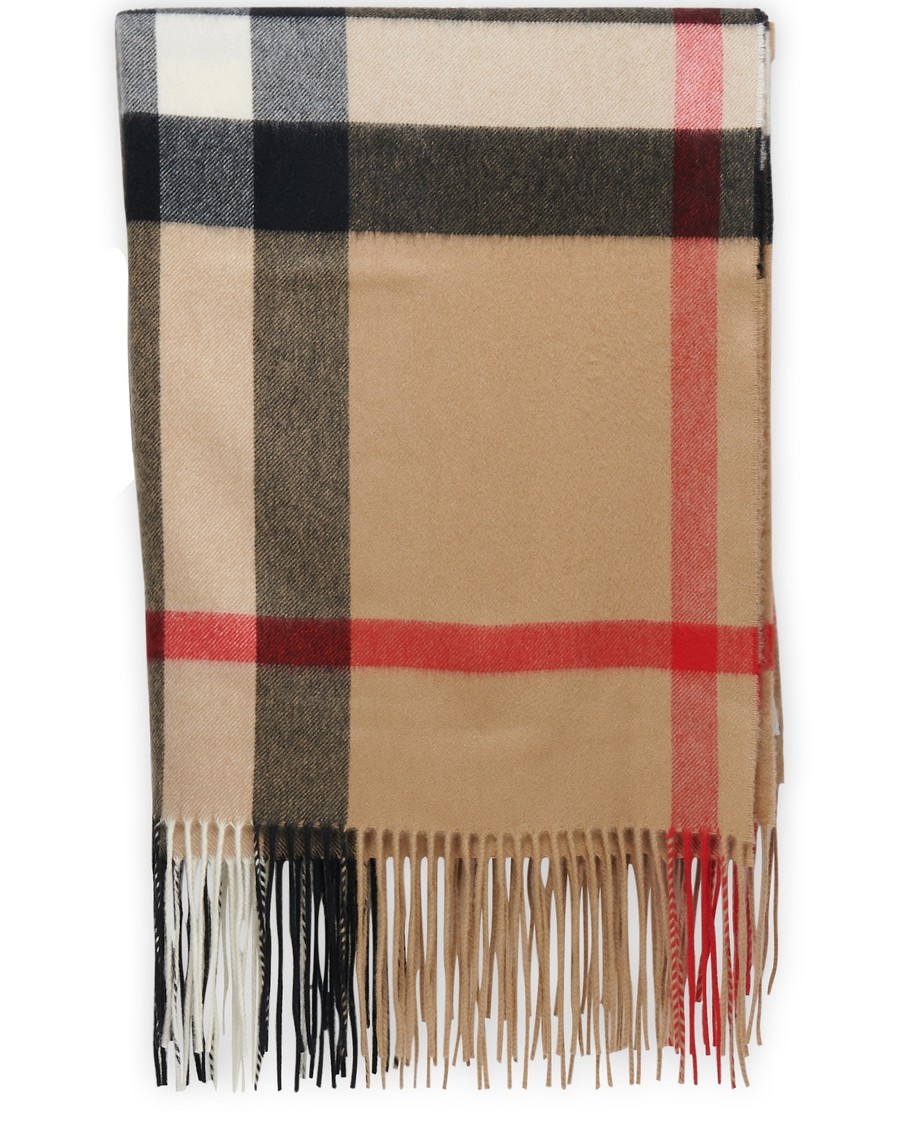 Oversize check scarf - 1